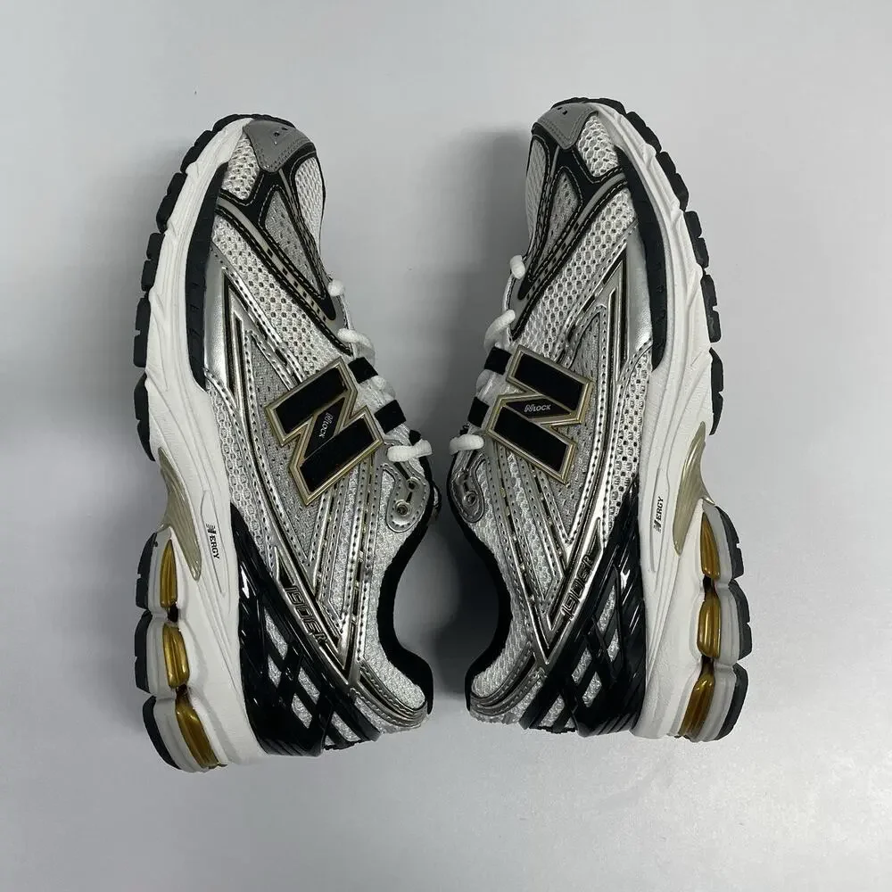 New Balance 1906R Metallic Silver Metallic Gold M1906RA Size 5 Men Size 6.5 WMNS